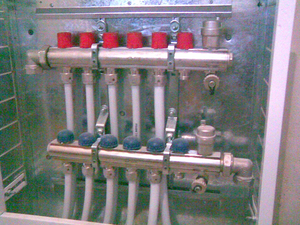 Коллектор отопления из полипропилена Valtec